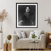 Historic Framed Print, Sir Francis Drake,  17-7/8" x 21-7/8"