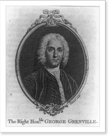 Historic Framed Print, [George Grenville],  17-7/8" x 21-7/8"
