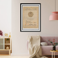 Compagnie des Notaires de Paris du Deacutepartement de la Seine. Franccedilais! Souscrivez tous au 4eacuteme Emprunt de la Deacutefense Nationale, Antique Wall Art