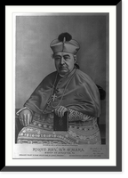 Historic Framed Print, Right Rev. Wm O'Hara, Bishop of Scranton, Pa,  17-7/8" x 21-7/8"