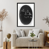 Benito Juarez family of 4 women, Historic Reproduction