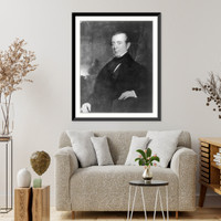 Historic Framed Print, [Reverdy Johnson, 1796-1876],  17-7/8" x 21-7/8"