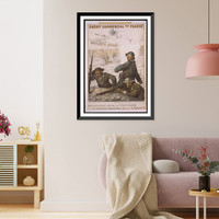 Creacutedit Commercial de France. 4egraveme Emprunt de la Deacutefense Nationale - 1918. Souscrivez pour la victoire et pour le triomphe de la liberteacute, Antique Poster