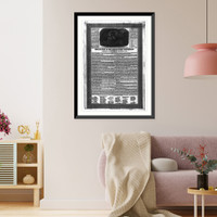 Declaration of the Anti-Slavery Convention. Assembled in Philadelphia, December 4, 1833, Vintage Wall Art
