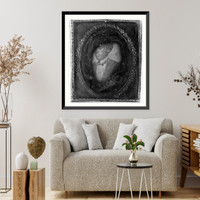 Historic Framed Print, [Stephen Allen Benson, head-and-shoulders portrait, three-quarters to the left],  17-7/8" x 21-7/8"