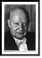 Paul Hindemith, 1895-1963, bust portrait, Historic Print