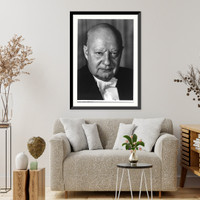 Paul Hindemith, 1895-1963, bust portrait, Historic Print
