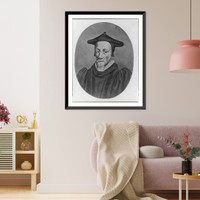 Historic Framed Print, [Richard Hooker, 1554?-1600],  17-7/8" x 21-7/8"