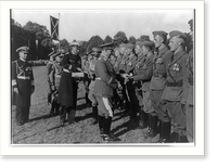 G&ouml;ring presenting medals to German aviators of the Condor Legion, Hamburg Classic, Antique Poster