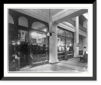 Harvey curio and news stand, Union Depot, El Paso, Texas, Antique Print
