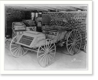 World's first gas buggy, built by Charles E. and Frank Duryea in 1892(?), Historic Reproduction
