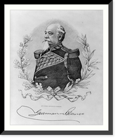 Antonio Guzman Blanco, Pres. Venezuela, 1828-1899, head and shoulders, in uniform, Historic Print