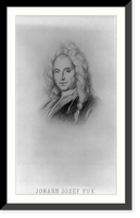 Johann Josef Fux, 1660-1741, bust Classic, Vintage Poster