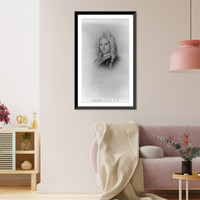 Johann Josef Fux, 1660-1741, bust Classic, Vintage Poster