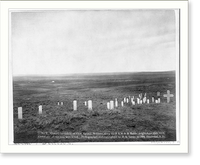 Historic Framed Print, [Custer's battlefield on Crow Agency, Montana] - 2,  17-7/8" x 21-7/8"