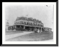 View of yacht club, Oyster Bay, L.I., N.Y. 1905, Antique Poster
