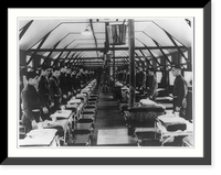 Civilian Conservation Corps camp activities, ca. 1935: enrollees lined-up for barracks insp. Classic, Vintage Wall Art