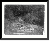 Historic Framed Print, [Philippine Insurrection, 1899: Boneyard" (ossuary),  San Roque]",  17-7/8" x 21-7/8"