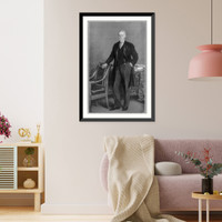 Russell Alexander Alger, 1836-1907, full-length portrait, standing, Vintage Wall Art