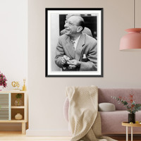 Igor Stravinsky, 1882-1971, half-length portrait, winding watch Classic, Vintage Print