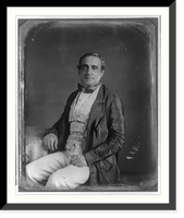 Narciso Lopez, 1789-1851, three quarter-length portrait, seated, Vintage Wall Art