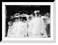 Historic Framed Print, Togo at West Point with Gen. Barry,  17-7/8" x 21-7/8"