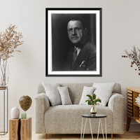 Historic Framed Print, [Somerset Maugham; bust],  17-7/8" x 21-7/8"