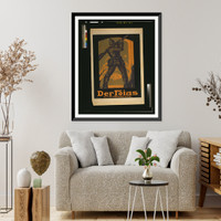 Historic Framed Print, Der Hias ein feldgraues Spiel. W. Ditz 17.,  17-7/8" x 21-7/8"