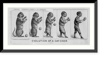Evolution of a cat-cher.lith. H.S. Crocker & Co., S.F. Classic, Historic Reproduction