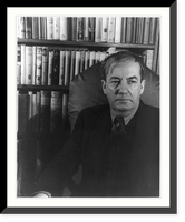 Historic Framed Print, [Portrait of Sherwood Anderson],  17-7/8" x 21-7/8"