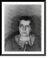 Historic Framed Print, [Portrait of Emma Goldman],  17-7/8" x 21-7/8"