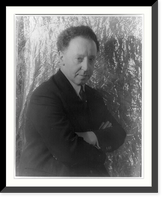 Historic Framed Print, [Portrait of Artur Rubinstein],  17-7/8" x 21-7/8"