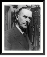 Historic Framed Print, [Portrait of Thomas Mann],  17-7/8" x 21-7/8"