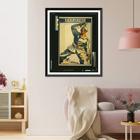 Overseas service scale of pay and How to enlist, Vintage Poster