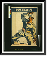 Historic Framed Print, Der Hias ein feldgraues Spiel. Ch. Baumlrmann.,  17-7/8" x 21-7/8"