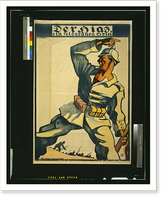 Historic Framed Print, Der Hias ein feldgraues Spiel. Ch. Baumlrmann.,  17-7/8" x 21-7/8"