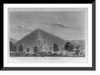 Historic Framed Print, View of the Pilot Knob"",  17-7/8" x 21-7/8"