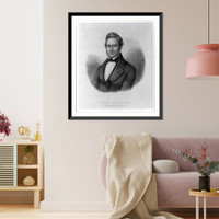 Historic Framed Print, James Harper Esq.,  17-7/8" x 21-7/8"