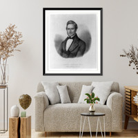 Historic Framed Print, James Harper Esq.,  17-7/8" x 21-7/8"