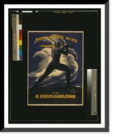Der letzte Hieb ist die 8. Kriegsanleihe. Paul Neumann A.E.N, Antique Poster