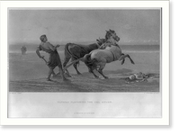 Historic Framed Print, [Ulysses ploughing the sea shore],  17-7/8" x 21-7/8"