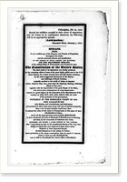 Historic Framed Print, [Broadside - should the nullifiers succeed in their views of separation...the following will be an appropriate epitaph...Philadelphia,  Feb. 22,  1832"]",  17-7/8" x 21-7/8"