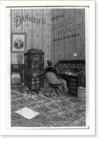 Danner's original revolving book-cases the best in the world for sale here, Antique Poster