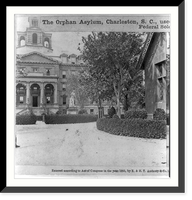 The Orphan Asylum, Charleston, S.C., used as a hospital for sick and wounded Federal soldiers, Antique Print