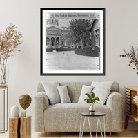 The Orphan Asylum, Charleston, S.C., used as a hospital for sick and wounded Federal soldiers, Antique Print