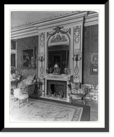 The Townsend house, home of Sumner Welles, now the Cosmos Club, 2121 Massachusetts Ave., N.W., Washington, D.C.- interior view of richly decorated and furnished residence - 3 Classic Wall Art Pri