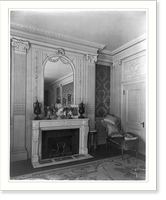 The Townsend house, home of Sumner Welles, now the Cosmos Club, 2121 Massachusetts Ave., N.W., Washington, D.C.- interior view of richly decorated and furnished residence - 4 Vintage Wall Art Pri