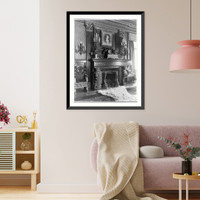 The Townsend house, home of Sumner Welles, now the Cosmos Club, 2121 Massachusetts Ave., N.W., Washington, D.C.- interior view of richly decorated and furnished residence - 5 Vintage Wall Art Pri
