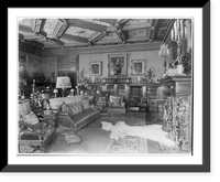 The Townsend house, home of Sumner Welles, now the Cosmos Club, 2121 Massachusetts Ave., N.W., Washington, D.C.- interior view of richly decorated and furnished residence - 7 Classic Wall Art Pri