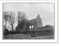 Historic Framed Print, Dundrennan Castle,  17-7/8" x 21-7/8"